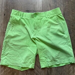 Under Armour Men's Green Golf Shorts